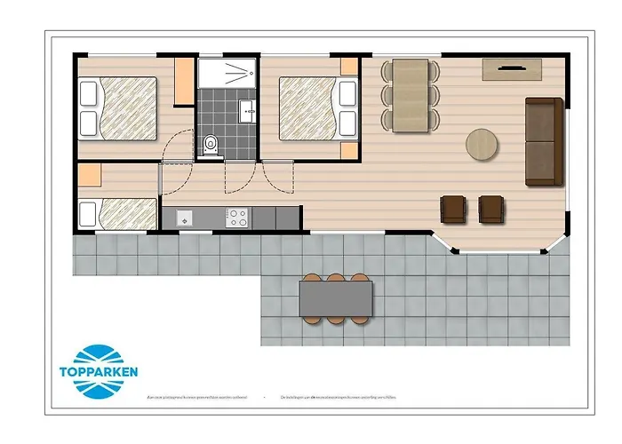 Kompleks wypoczynkowy Recreatiepark 3*